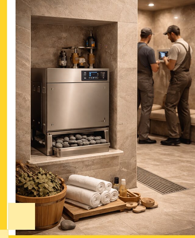 Парогенераторы для хамама в Снежинске от 77940 р. | ЭриданСнж