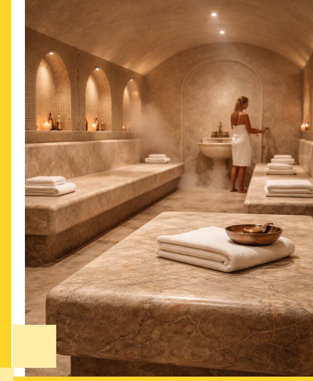 Лежаки для хамама в Снежинске под ключ от 36372 р. | ЭриданСнж