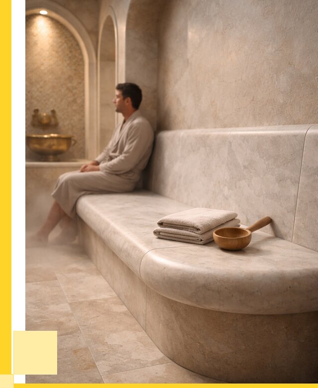 Сиденья для хамама в Снежинске под ключ от 12470 р. | ЭриданСнж