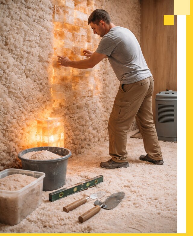 Проектирование и монтаж соляных комнат в Снежинске под ключ