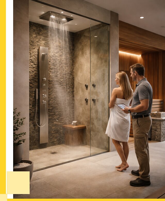 Купить душ впечатлений для дома в Снежинске от 88332 р. | ЭриданСнж